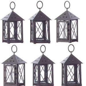 Ashland 5" Mini Tea Light Lanterns, 6 ct. (NEW IN BOX)